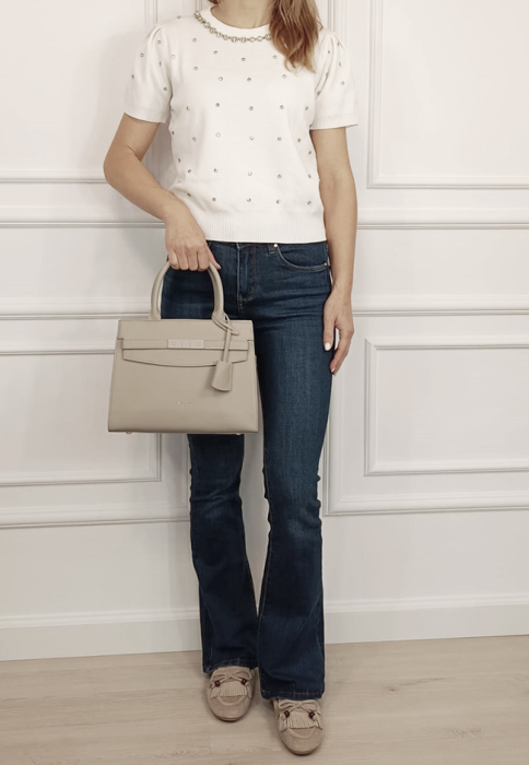 Geanta gri de dama David Jones CM7348-2 13 [2]