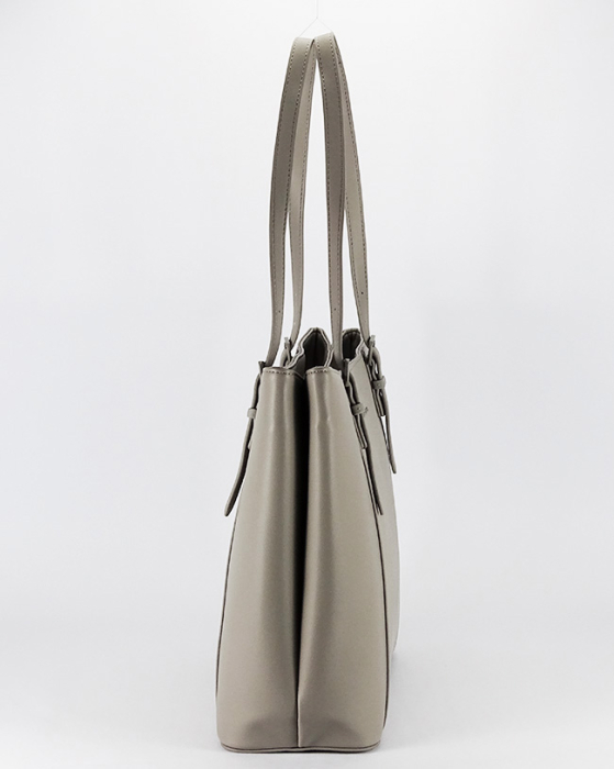 Geanta gri deschis David Jones Paris de talie mare CM7674 M13 [5]