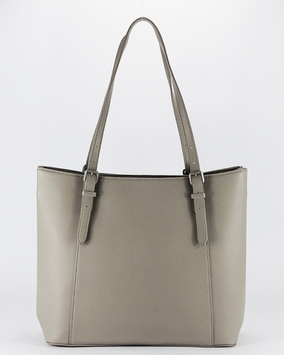 Geanta gri deschis David Jones Paris de talie mare CM7674 M13 [6]
