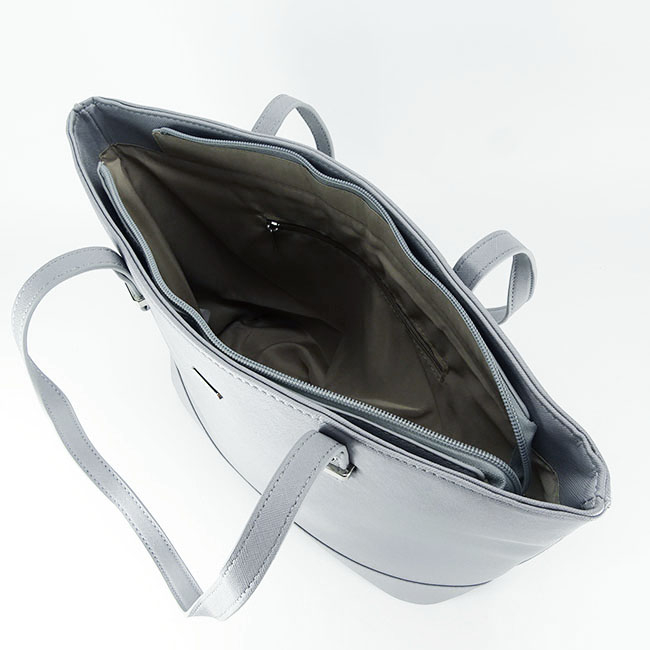 Geanta gri deschis de talie mare G-23115 12 [7]