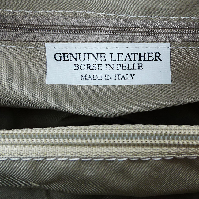 Geanta gri deschis din piele naturala 8950 132 [9]