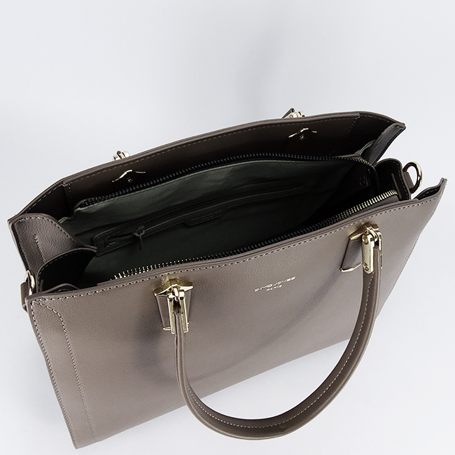 Geanta gri inchis David Jones Paris CM6718-5 11 [9]