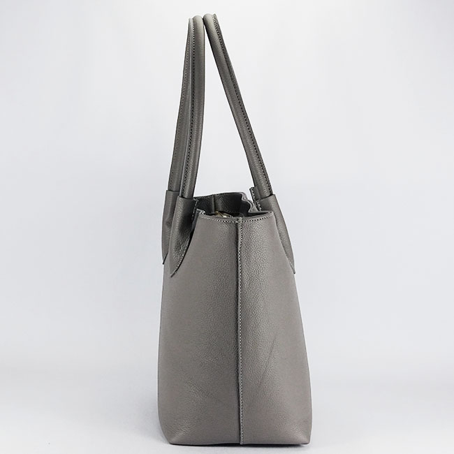 Geanta gri inchis din piele naturala 8966 123 [3]