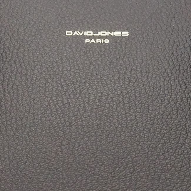 Geanta gri inchis mare David Jones CM7252-2 16 [11]