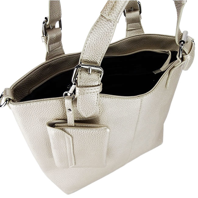 Geanta ivory metalizat Flora&Co Paris F7143 12 [9]