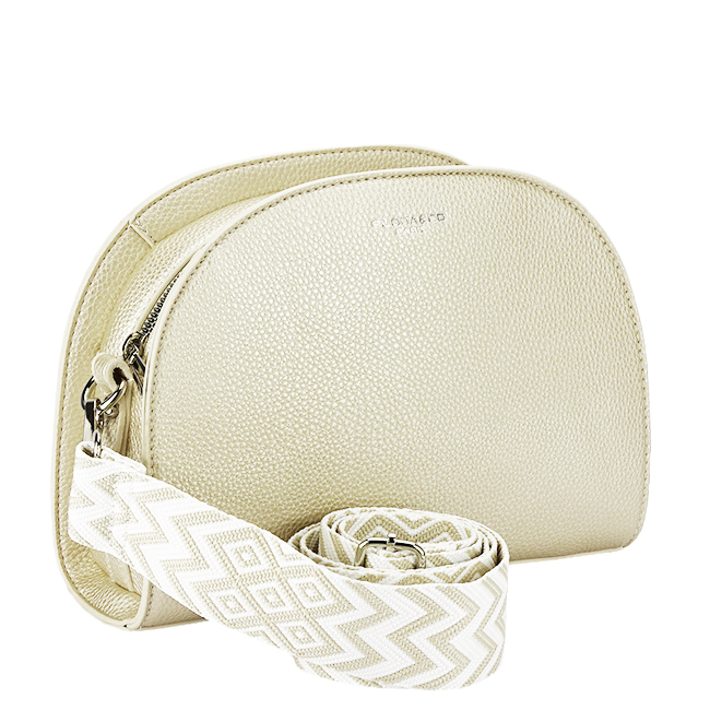 Geanta ivory metalizat medie Flora&CO Paris H3688 14 [3]