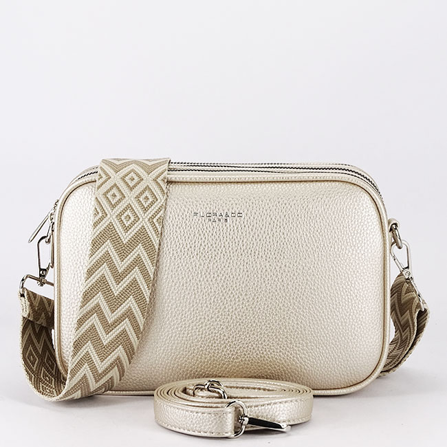 Geanta ivory metalizat medie Flora&CO Paris H6915 14 [7]