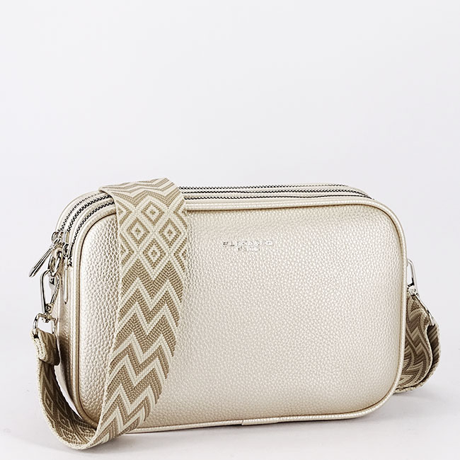 Geanta ivory metalizat medie Flora&CO Paris H6915 14 [4]