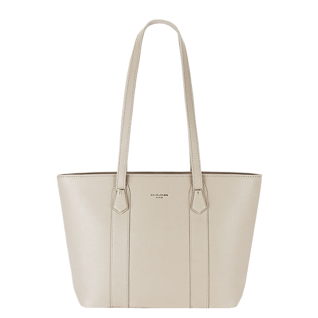 Geanta mare bej David Jones CM7506 12