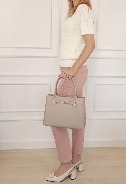 Geanta mare bej David Jones CM8353 17 [2]