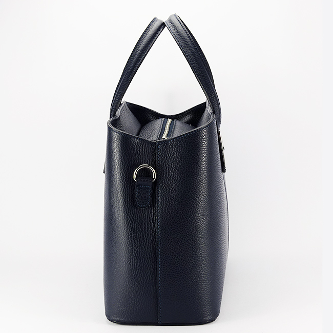 Geanta mare bleumarin din piele naturala 8922 130 [3]