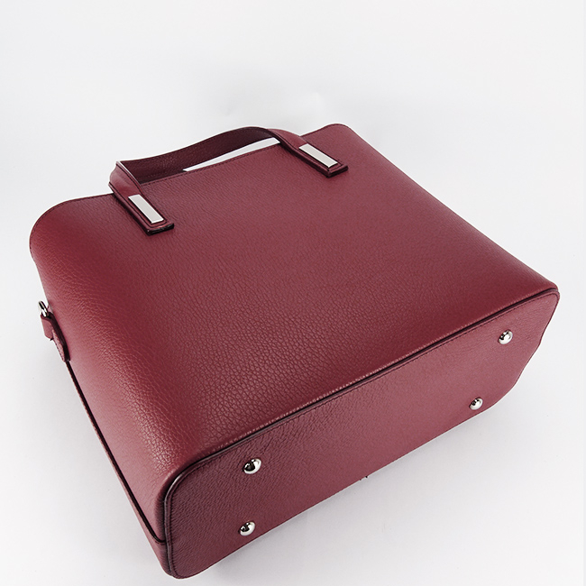 Geanta mare bordeaux din piele naturala 8922 130 [5]