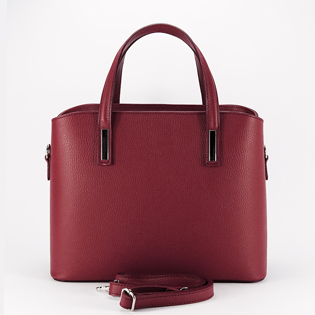 Geanta mare bordeaux din piele naturala 8922 130 [4]