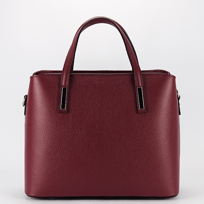 Geanta mare bordeaux din piele naturala 8922 M6 [5]