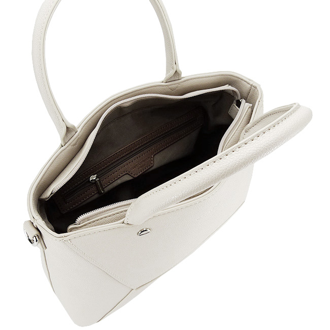 Geanta mare crem David Jones CM7033 17 [9]
