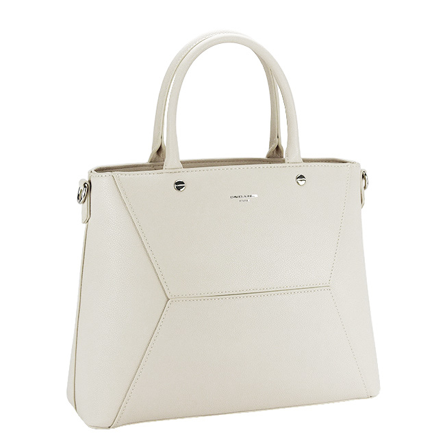 Geanta mare crem David Jones CM7033 17 [3]