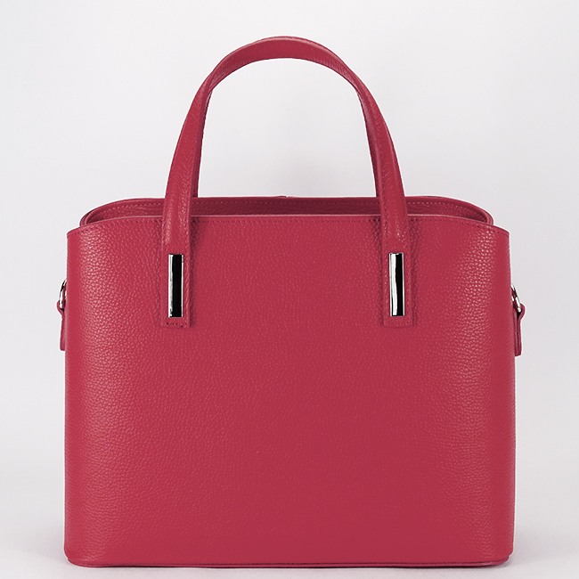 Geanta mare din piele naturala 8922 M6 Rosu [5]