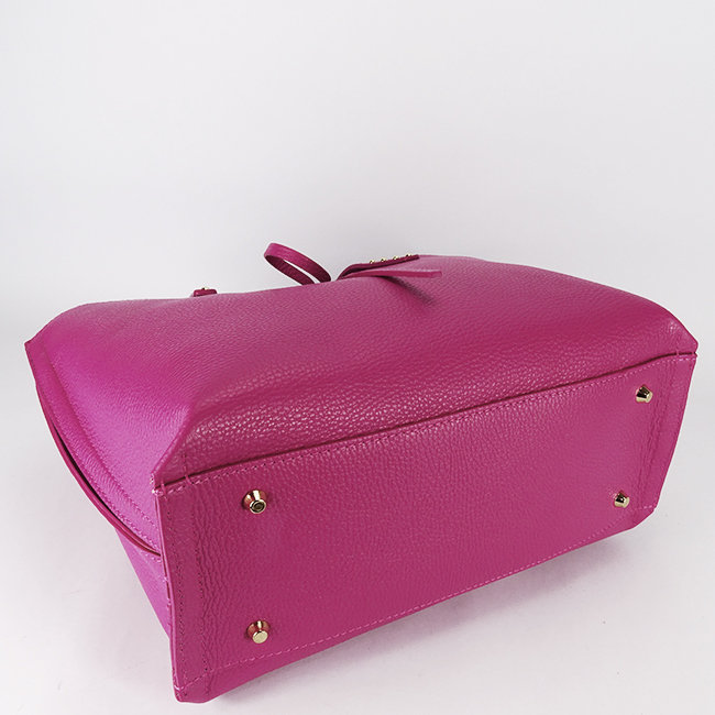 Geanta mare fucsia din piele naturala 1740 M8 [7]