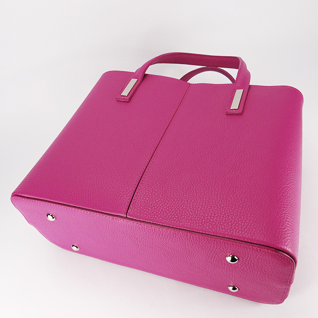Geanta mare fucsia din piele naturala 8922 M6 [6]