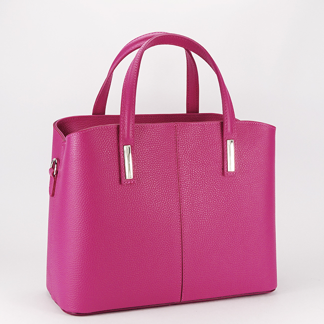 Geanta mare fucsia din piele naturala 8922 M6 [2]