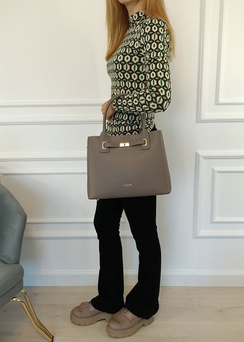 Geanta mare gri inchis David Jones CM7744 12 [3]