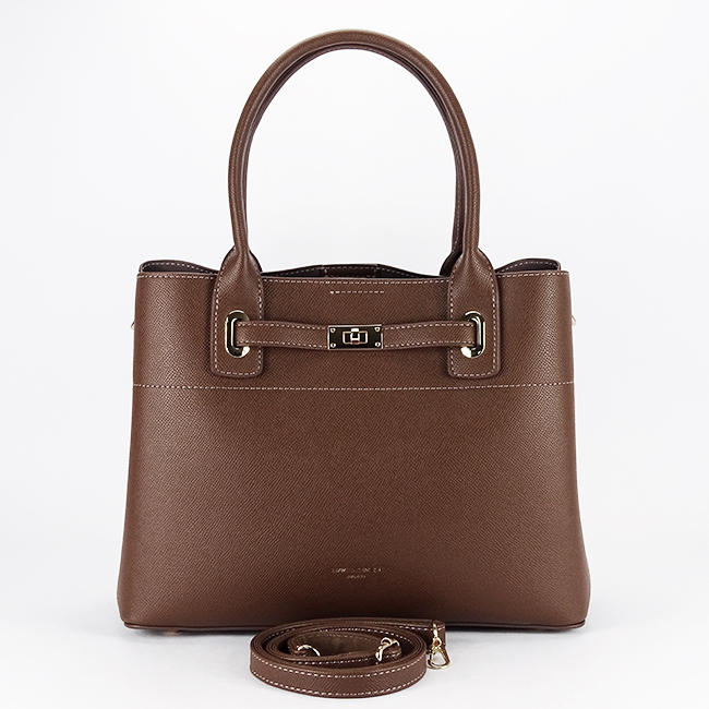 Geanta mare maro ciocolatiu David Jones CM7744 12 [7]