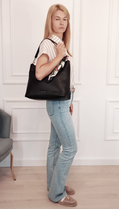 Geanta mare neagra David Jones CM8222 12 [2]