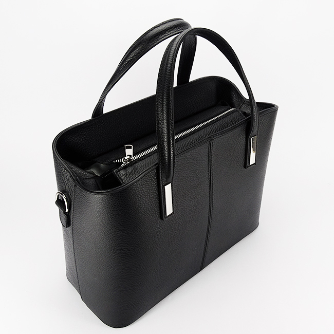 Geanta mare neagra din piele naturala 8922 130 [8]