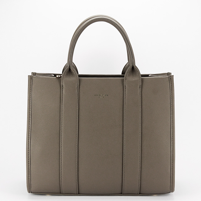 Geanta mare taupe David Jones Paris CM7122 13