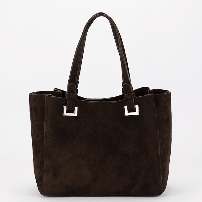 Geanta maro cafeniu din velur DIANA&CO DHJ929-2 M13 [5]