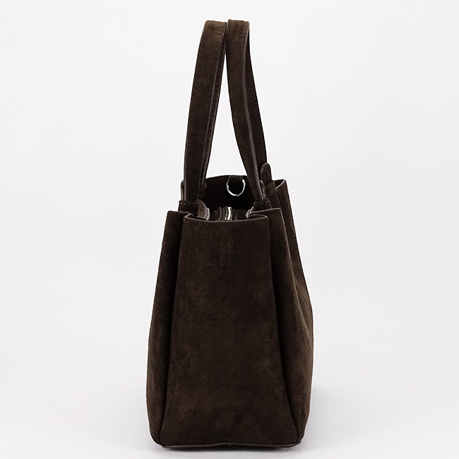 Geanta maro cafeniu din velur DIANA&CO DHJ929-2 M13 [4]