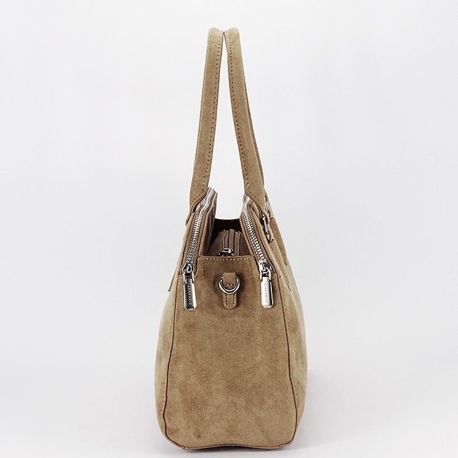 Geanta maro deschis DIANA&CO din velur DHJ928-2 M13 [4]