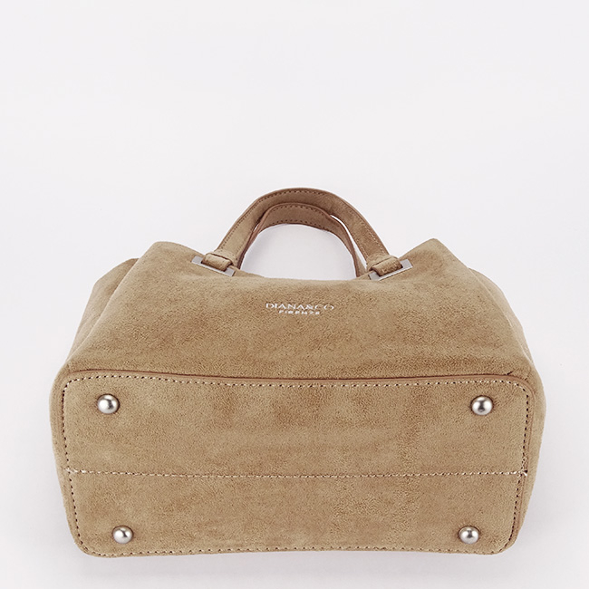 Geanta maro deschis din velur DIANA&CO DHJ929-2 M13 [7]