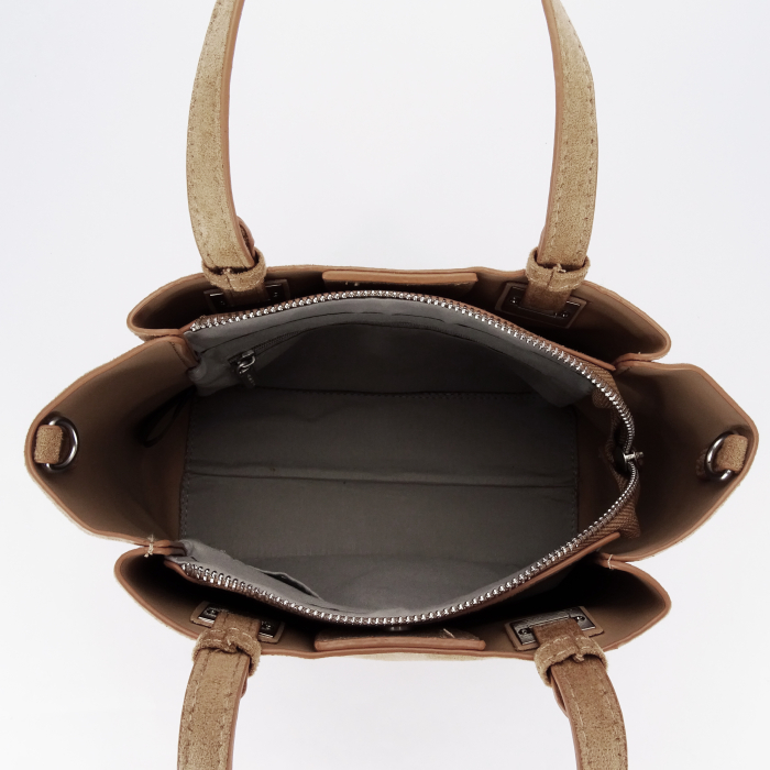 Geanta maro deschis din velur DIANA&CO DHJ929-2 M13 [8]