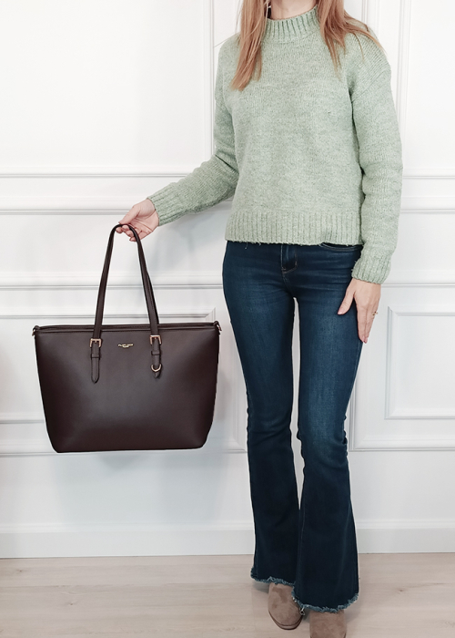 Geanta maro inchis Flora&Co Paris de talie mare F1808 16 [2]