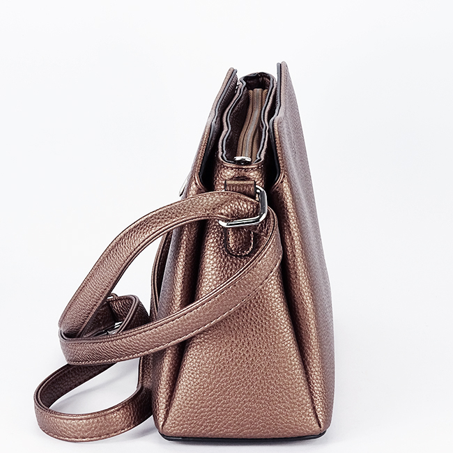 Geanta maro metalizat casual Flora&CO Paris F2516 M9 [3]