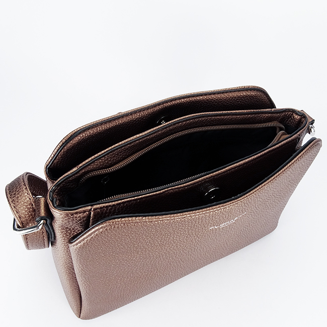 Geanta maro metalizat casual Flora&CO Paris F2516 M9 [7]