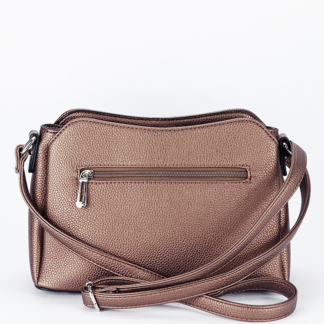 Geanta maro metalizat casual Flora&CO Paris F2516 M9 [4]