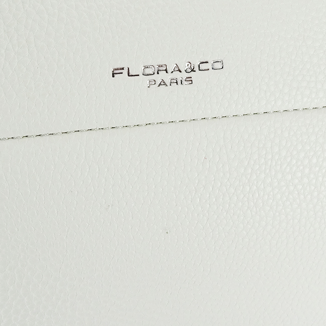 Geanta medie alb FLORA&Co F3655 15 [10]