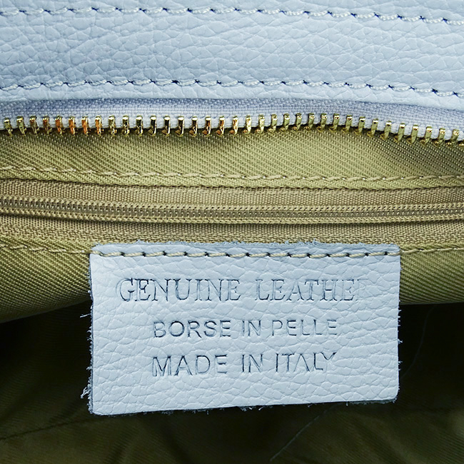 Geanta medie albastru deschis din piele naturala 2031 127 [10]