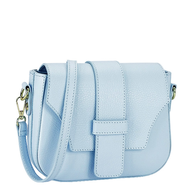 Geanta medie albastru deschis din piele naturala 2031 127 [4]