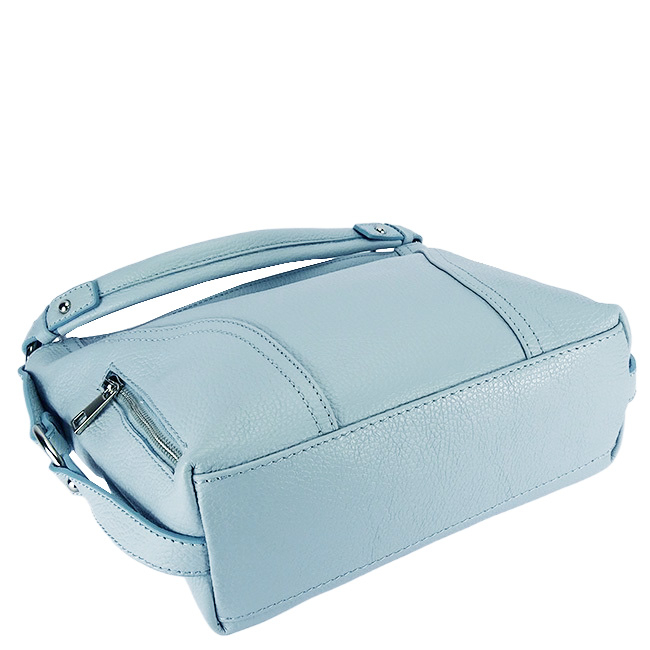 Geanta medie albastru deschis din piele naturala 8931 124 [7]