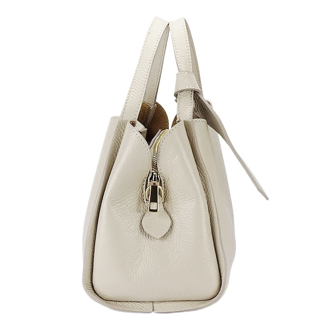 Geanta medie bej din piele naturala 8905 128 [4]