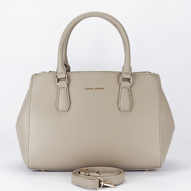 Geanta medie bej taupe David Jones CM7111 17 [5]