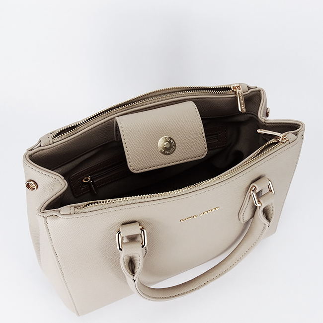 Geanta medie bej taupe David Jones CM7111 17 [8]