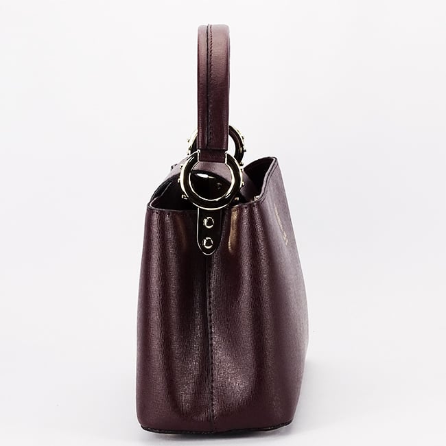Geanta medie bordo inchis din piele naturala 8950 119 [4]