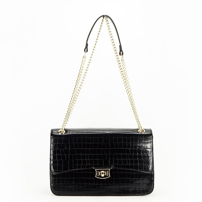Geanta medie David Jones Paris 7002-2 15 Negru [5]