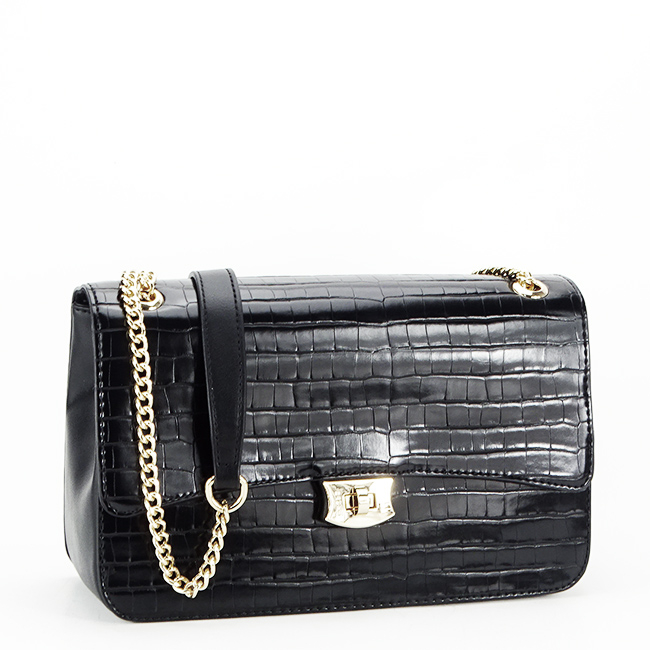 Geanta medie David Jones Paris 7002-2 15 Negru [2]