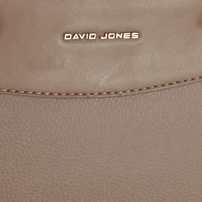 Geanta medie David Jones Paris 7007-4 12 Bej inchis [10]