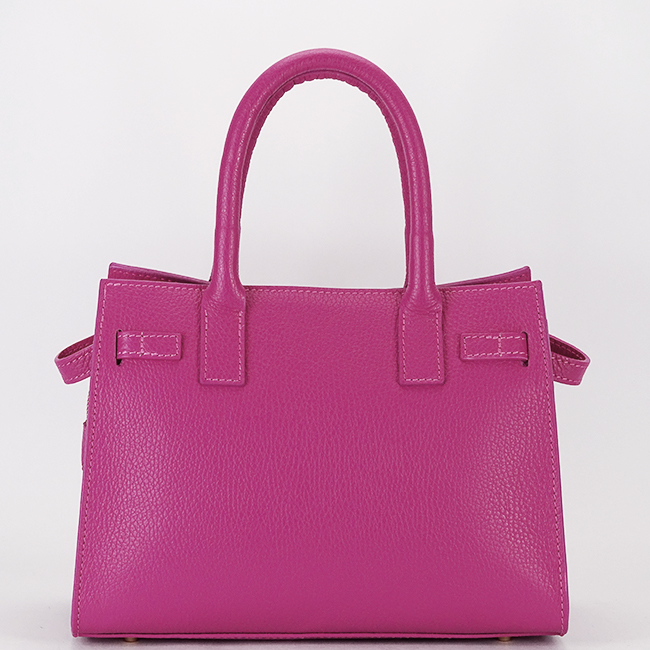 Geanta medie fucsia din piele naturala 1727 122 [5]